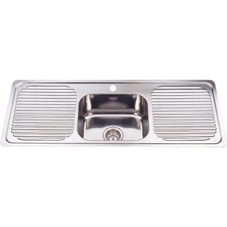 DOUBLE DRAINER,ONE BOWL SINK - DH446S