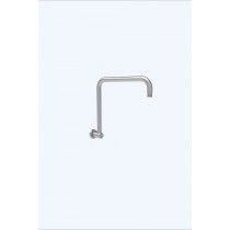 Round Rectangle Cured Shower Arm. PRY020-GM